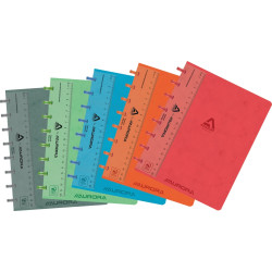 Cahier toilé LIN-EX ADOC SYSTEMS 144 pages 90g, quadrillé 4x8, format