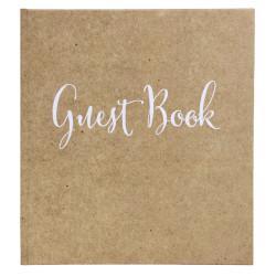 Livre d'or 140 pages tranche or Anglais