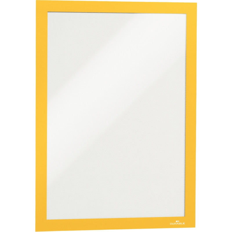 Sachet de 2 cadres d'affichage A4 adhésif repositionnable avec contour