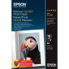 Paquet de 15 feuilles de papier photo premium glacé marque Epson forma