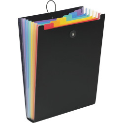 Trieur 6 compartiments RAINBOW CLASS pour sac à dos, couverture colori