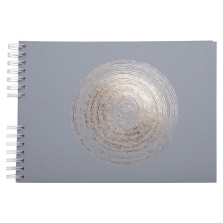 Album photo à spirales 50 pages blanches Ellipse