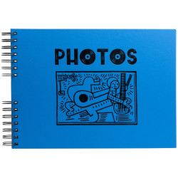 Album à spirales 50 pages noires Musicart