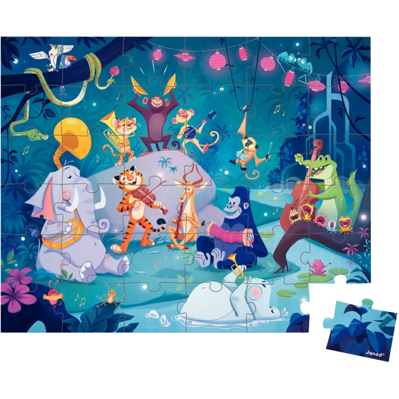 Puzzle 36 pièces festivités d'été