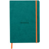 Carnet 160 pages RHODIARAMA format A5, ligné, couverture souple en sim