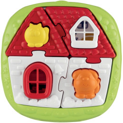 Puzzle 2 en 1 maison et ferme CHICCO