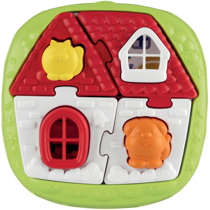 Puzzle 2 en 1 maison et ferme CHICCO