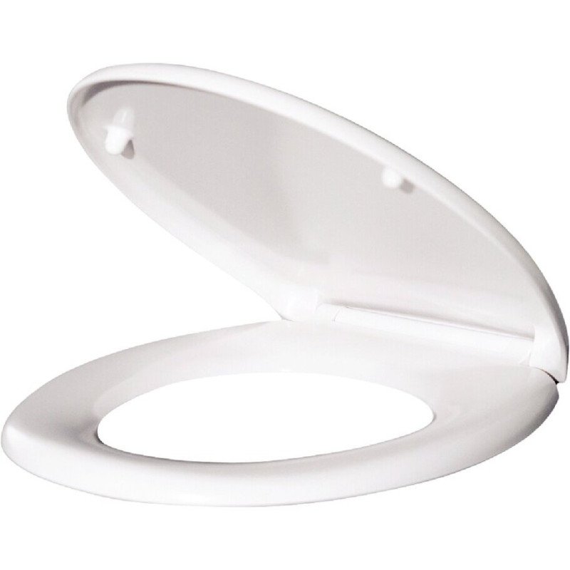 Abattant WC antibactérien blanc