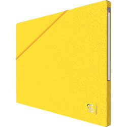 Carton de 10 chemises EUROFOLIO+ ALPINA, dos 15 mm, jaune