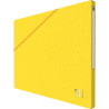 Carton de 10 chemises EUROFOLIO+ ALPINA, dos 15 mm, jaune