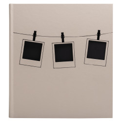 Album photo livre 60 pages noires Instants