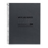 NOTEBOOK MIQUELRIUS format A4, 120 feuilles 80g, quadrillé 5x5, couver