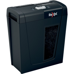 Destructeur Secure X8 coupe croisée 8 feuilles noir