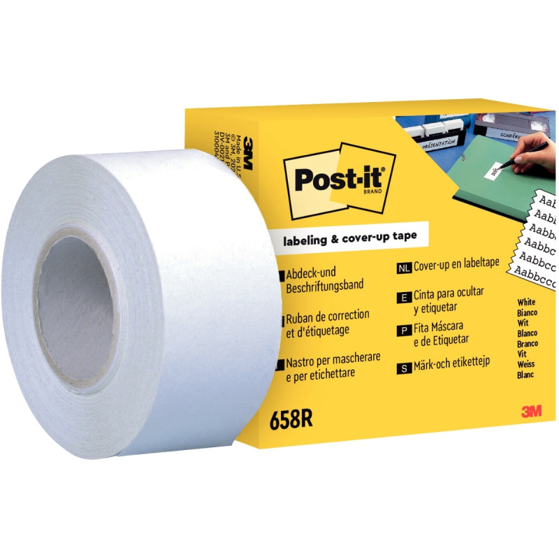 Ruban Post-it repositionnable 25 mm x 17,7m