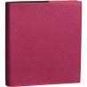 Agenda semainier Club 16x16cm framboise