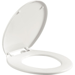 Abattant WC incassable blanc