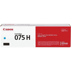 Canon 075H cartouche laser cyan haute capacité authentique