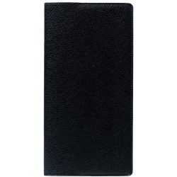 Agenda semainier Planital 8,8x17cm noir