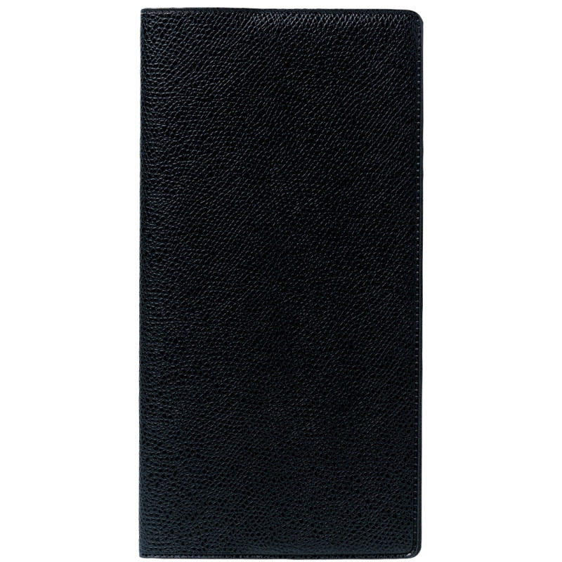 Agenda semainier Planital 8,8x17cm noir