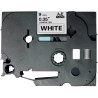Recharge TZE noir sur blanc 9 mm x 8 m compatible