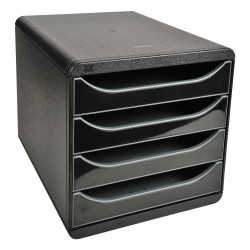 Module de classement Big Box 4 tiroirs Glossy