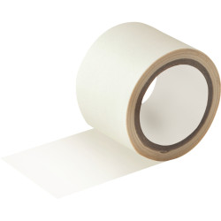 Rouleau adhésif toilé 38mmx2,7m coloris blanc - Pour tous travaux de r