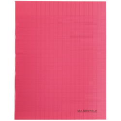 Piqûre 32 pages MAJUSCULE, format 17x22 cm, papier blanc 90g, seyès, c