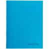 Piqûre 64 pages MAJUSCULE, format 17x22 cm, papier blanc 90g, seyès, c
