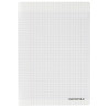 Piqûre 96 pages MAJUSCULE, format 17x22 cm, seyès 90g, couverture poly
