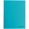 Piqûre 96 pages MAJUSCULE, format 17x22 cm, seyès 80g, couverture poly