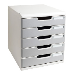 Module de classement Modulo Office 5 tiroirs fermés