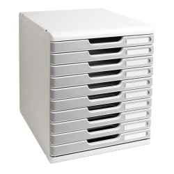 Module de classement Modulo Office 10 tiroirs fermés