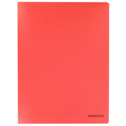 Piqûre 48 pages MAJUSCULE, format 24x32 cm, papier blanc 90g, seyès, c