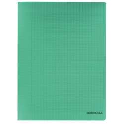 Piqûre 48 pages MAJUSCULE, format 24x32 cm, papier blanc 90g, seyès, c