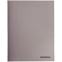 Piqûre 48 pages MAJUSCULE, format 24x32 cm, papier blanc 90g, seyès, c
