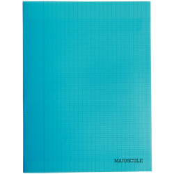 Piqûre 96 pages MAJUSCULE, format 24x32 cm, papier blanc 90g, seyès, c