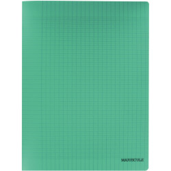 Piqûre 96 pages MAJUSCULE, format 24x32 cm, papier blanc 90g, seyès, c
