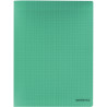 Piqûre 96 pages MAJUSCULE, format 24x32 cm, papier blanc 90g, seyès, c