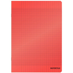 Piqûre 140 pages MAJUSCULE, format 24x32 cm, papier blanc 90g, seyès,