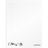 Cahier de vie 96 pages MAJUSCULE, format 24x32 cm, ligné/uni, couvertu