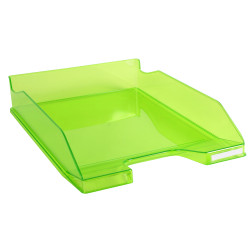 Corbeille à courrier Combo Midi transparent