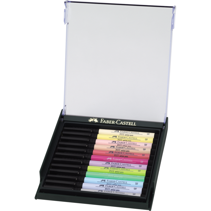 Boîte de 12 Feutres Pitt Artist pen Pastel