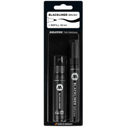 Set Marqueur brush Blackliner + recharge 30ml