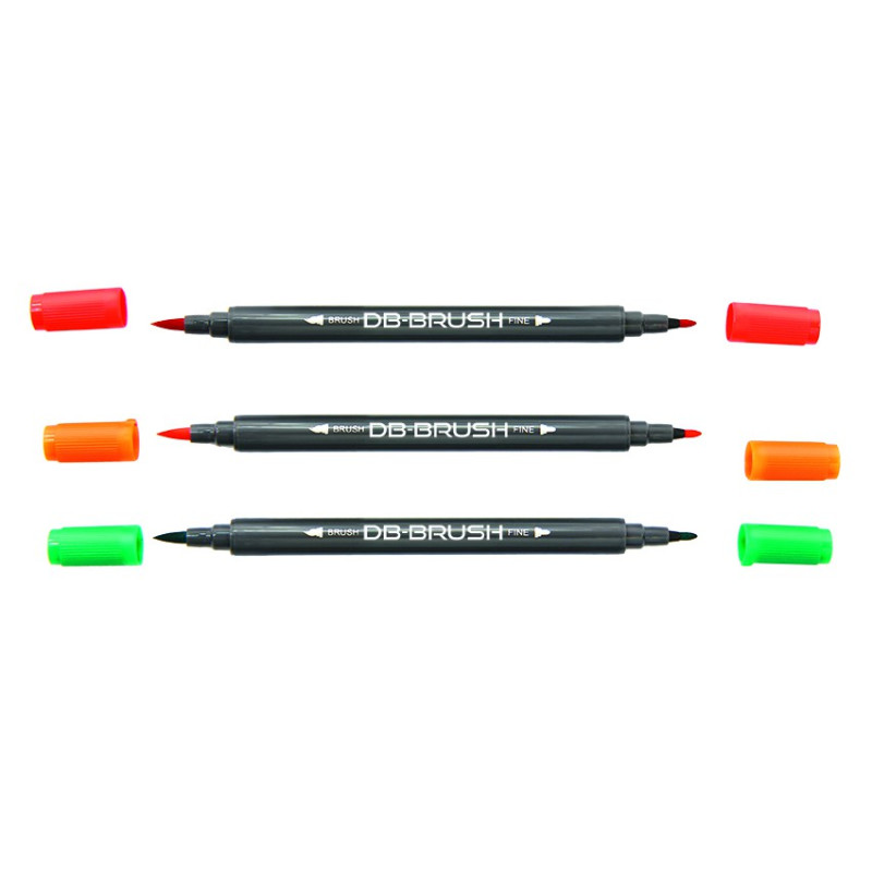 Feutre DB Brush - Bleu sombre