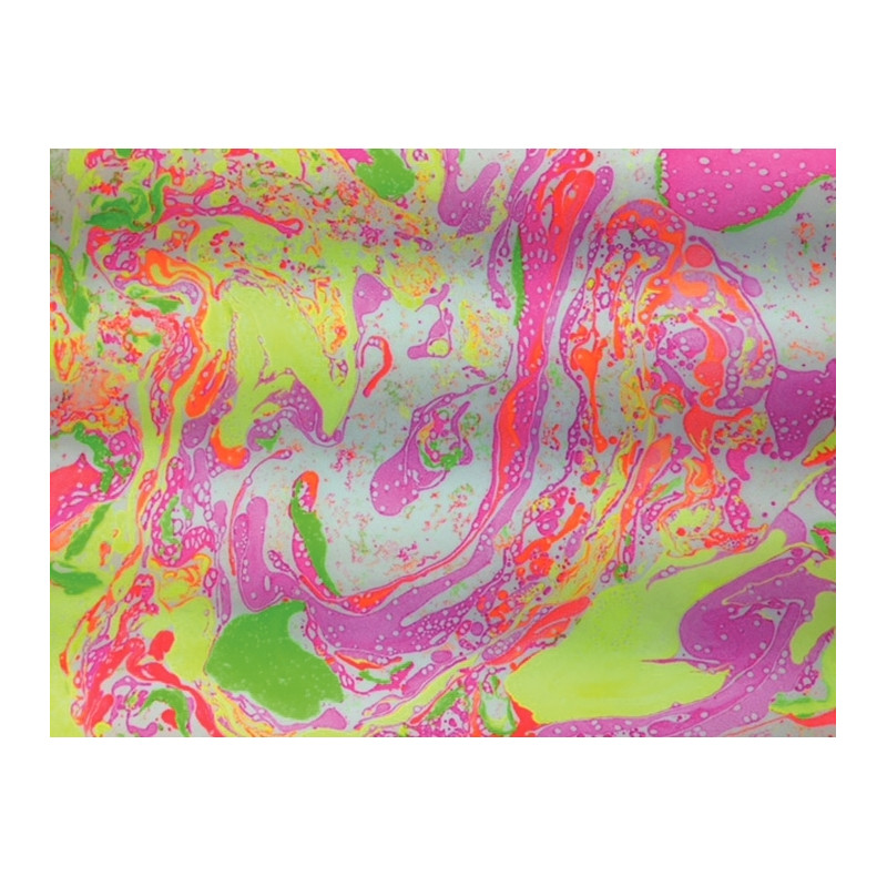 Kit de marbling 6 flacons 25ml, couleurs fluorescentes