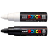 Marqueur POSCA pointe large et conique PC7M à l'unité - Blanc