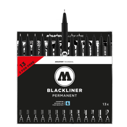 Set de 13 feutres techniques Blackliner