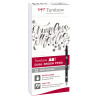 Feutre dual brush ABT boîte 12 "Tons de gris"