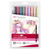 Pochette de 10 Feutres dual brush pen ABT "Manga Shojo"