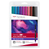 Pochette de 10 Feutres dual brush pen ABT "Galaxy"